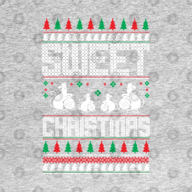 Sweet Christmas Ugly Christmas Sweater, Shirts & Gifts by LillyDesigns